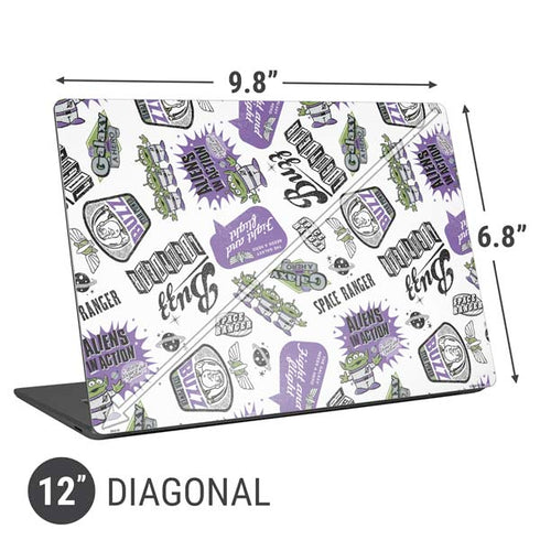 Disney Toy Story Aliens In Action Universal Laptop 12in (9.8 x 6.8in) Skin